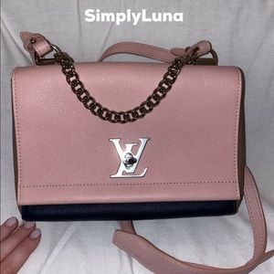 NWT Louis Vuitton LockMe II BB R. Poudre Marine